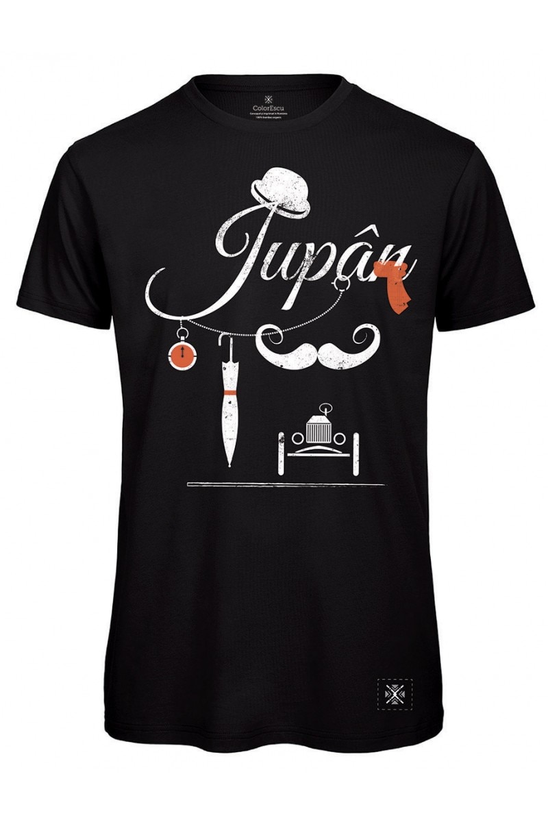 Tricou Jupan, negru