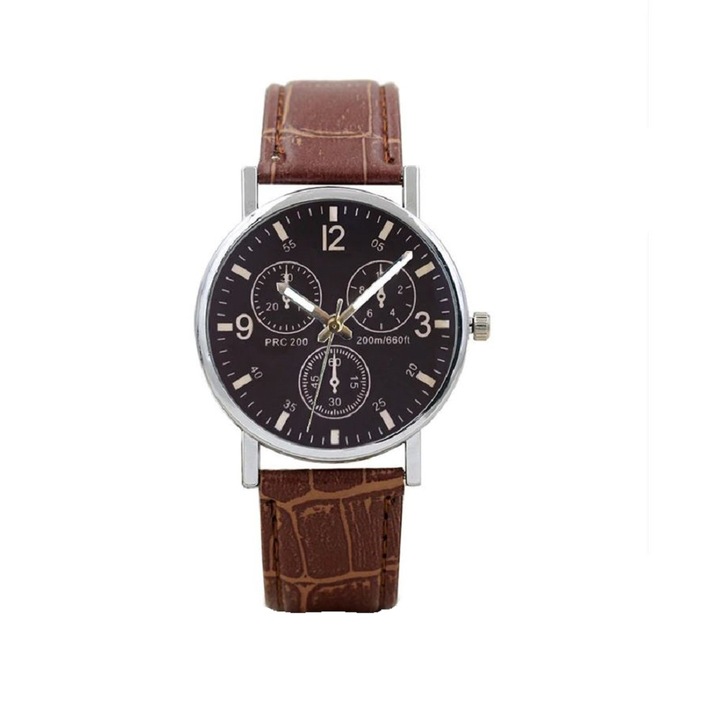 Дамски часовник, LRTM, S7, Стилен, Quartz, кафяв