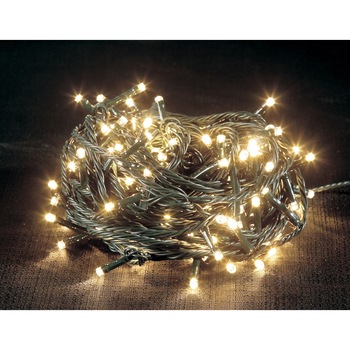 Instalatie IDL Profesionala pentru brad, 180 led-uri albe cu lumina calda pentru o atmosfera relaxanta, Controler interior/exterior cu 8 functii, Grad de protectie IP44 si transformator de 24V Instalatie IDL Profesionala pentru brad, 180 led-uri albe cu lumina calda pentru o atmosfera relaxanta, Controler interior/exterior cu 8 functii, Grad de protectie IP44 si transformator de 24V