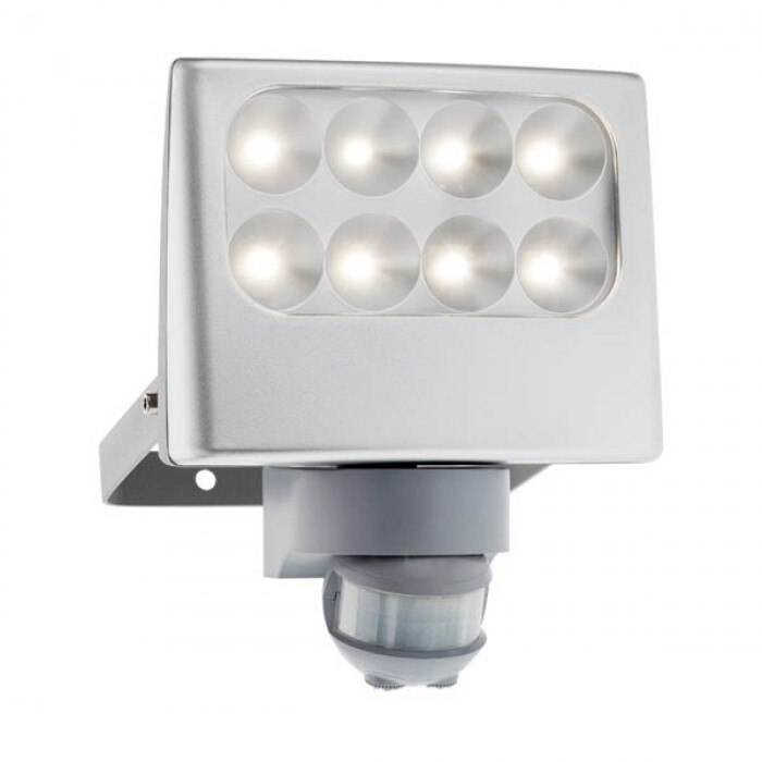 Proiector cu senzor de miscare pentru exterior, Led, Guardian, 8X3W, 4100K, IP54, 9610