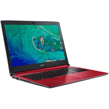 Laptop Acer Aspire 3 A315-33-C0ZA cu procesor Intel® Celeron® N3060 pana la 2.48 GHz, 15.6", 4GB, 500GB, Intel HD Graphics, Linux, Rocco Red