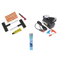 pachet compus din kit vulcanizarereparare anvelope  mini compresor auto cu alimentare 12v metru patrat 250 psi  spray pentru dezghetat parbriz 750 ml imagen 15_0_
0