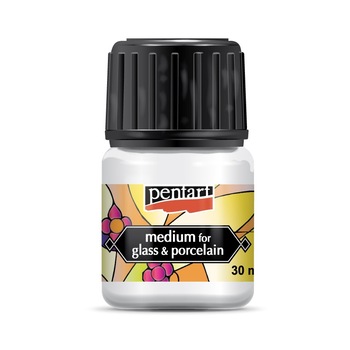Diluant pentru vopsea sticla si portelan Pentart 30 ml Diluant pentru vopsea sticla si portelan Pentart 30 ml