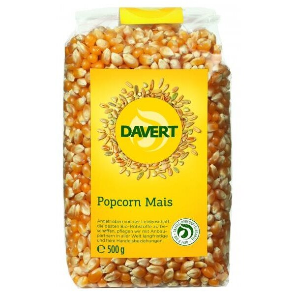 Porumb pentru Popcorn Bio 500gr Davert