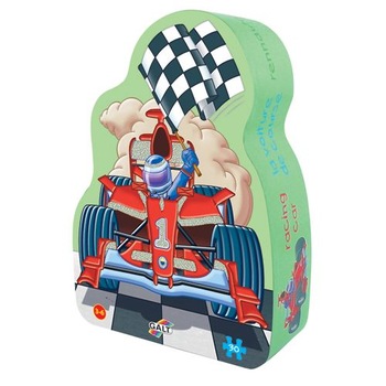 Galt - Foil Puzzle Racing Car - Puzzle Stralucitor Masini de Curse Galt - Foil Puzzle Racing Car - Puzzle Stralucitor Masini de Curse