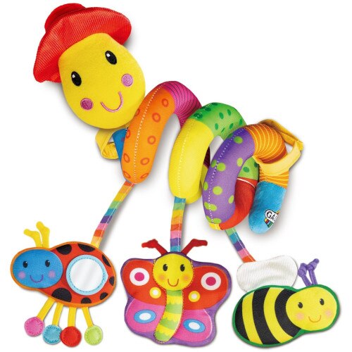 Jucarie Galt Patut si Carucior Wiggly Worm