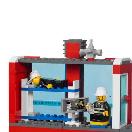 LEGO City 7208 - Caserma dei Pompieri, 5-12 Anni 