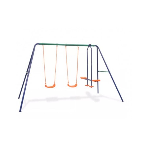 Set de leagane cu 4 locuri, portocaliu