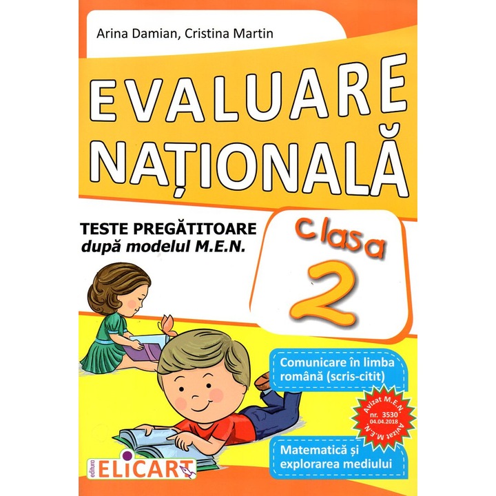 Evaluare Nationala - Clasa 2 - Arina Damian, Cristina Martin