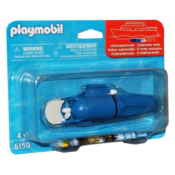Playmobil Játék, Víz alatti motor