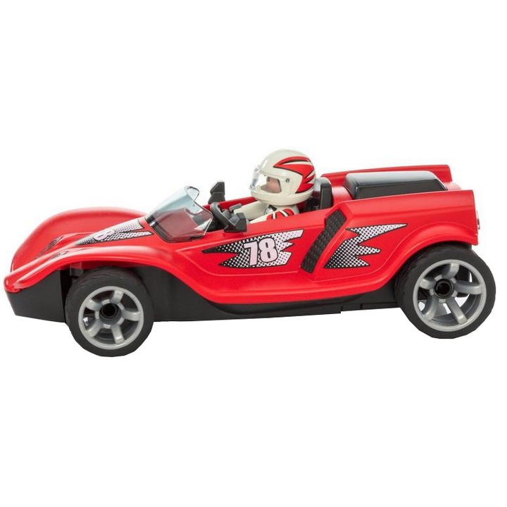 Комплект за игра Playmobil Sports&Action, Червена състезателан кола с дистанционно управление