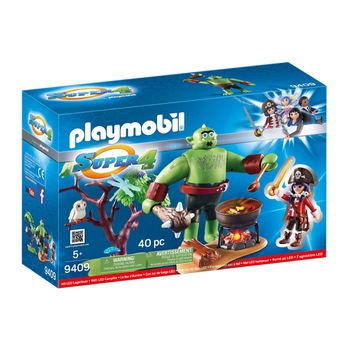 Playmobil Super 4 - Ruby si Trol Playmobil Super 4 - Ruby si Trol