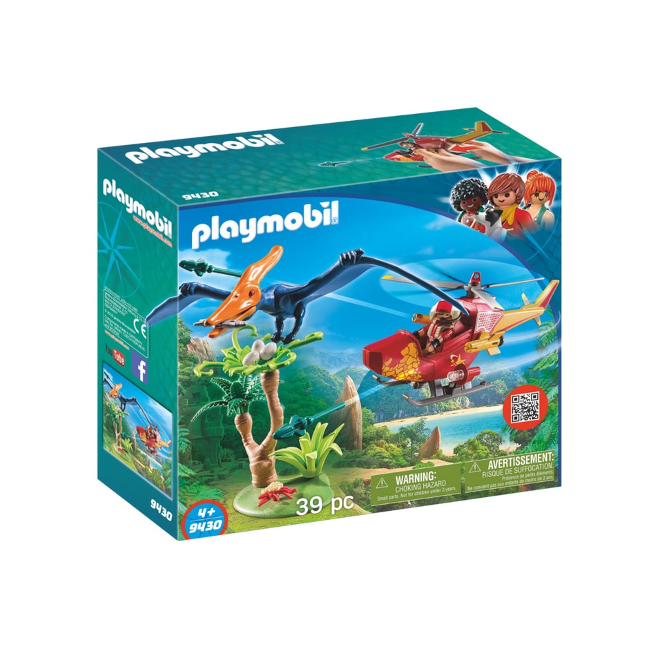 Playmobil Dinos - Elicopter si pterodactil
