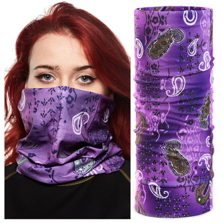 Многофункционална тръбна бандана Bars