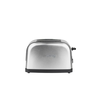 Prajitor de paine/Toaster H.Koenig, TOS7, 850W, functie decongelare si reincalzire, tava pentru firimituri, inox Prajitor de paine/Toaster H.Koenig, TOS7, 850W, functie decongelare si reincalzire, tava pentru firimituri, inox