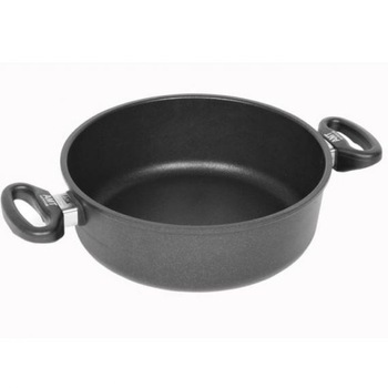 Cratita AMT - THE WORLD'S BEST PAN, cu acoperire neaderenta LOTAN, Аluminiu, 28 см, Bord 8см, Inductie Cratita AMT - THE WORLD'S BEST PAN, cu acoperire neaderenta LOTAN, Аluminiu, 28 см, Bord 8см, Inductie