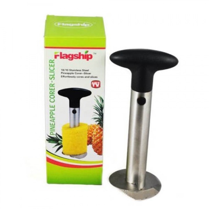 Dispozitiv feliere ananas, Freshner, Negru/Argintiu
