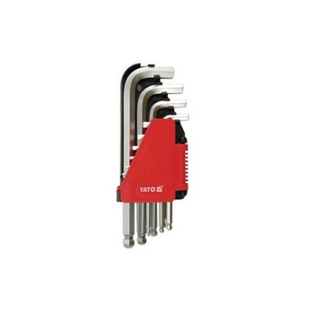 Set chei imbus hexagonal Yato YT-0509, 10 buc, Cr-V Set chei imbus hexagonal Yato YT-0509, 10 buc, Cr-V