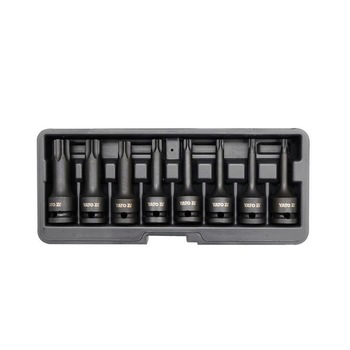 Set 8 chei de impact Torx, Yato YT-1065, 1/2 Set 8 chei de impact Torx, Yato YT-1065, 1/2