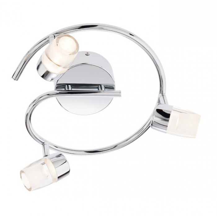 Plafoniera moderna Led, Duplo, 3X5W, 3000K, 04-410