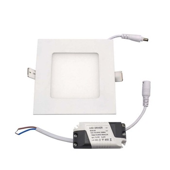 Panou led patrat incastrat 6W Alb cald Panou led patrat incastrat 6W Alb cald