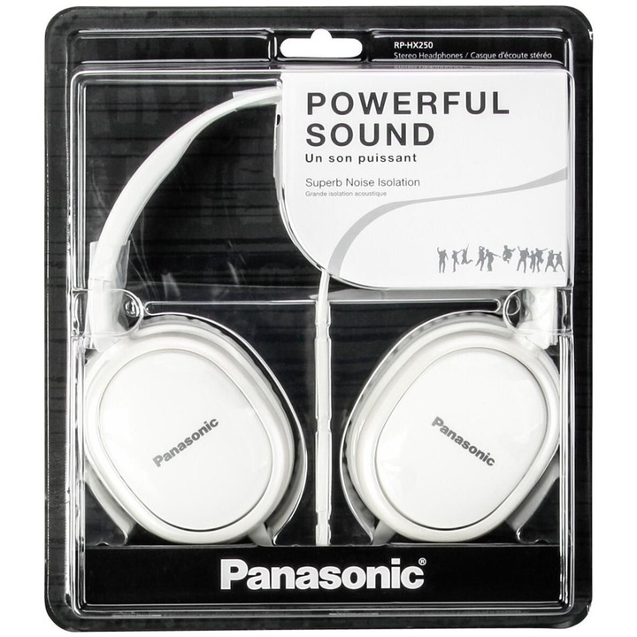 Panasonic RP-HX250 fejhallgató fehér