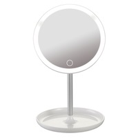 Oglinda Platinet 44538, rotunda,16.2cm diametru , cu led 4W, alba