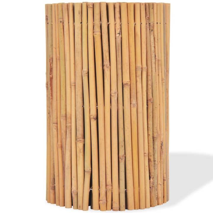vidaXL bambusz kerti kerítés 500 x 50 cm