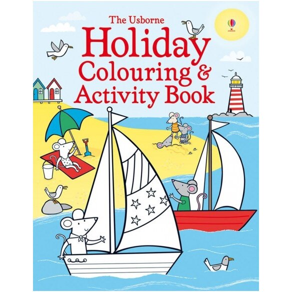 Holiday Colouring and activity book, Kirsteen Robson