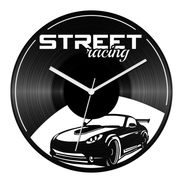Sportautó - Street racing bakelit óra