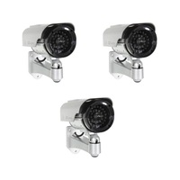 Pachet 3 Camere False de Supraveghere , alimentare solara si baterii tip AAA