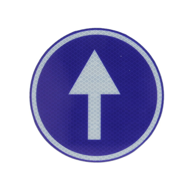 Eticheta avertizare/informare reflectorizanta, diametru 20 cm Cargoparts