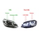 Faruri LEDriving Osram Full LED compatibil cu VW Golf 7 VII 2012-2017 Rosu GTI pentru Faruri Xenon si Pozitie Halogen
