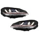 Faruri LEDriving Osram Full LED compatibil cu VW Golf 7 VII 2012-2017 Rosu GTI pentru Faruri Xenon si Pozitie Halogen