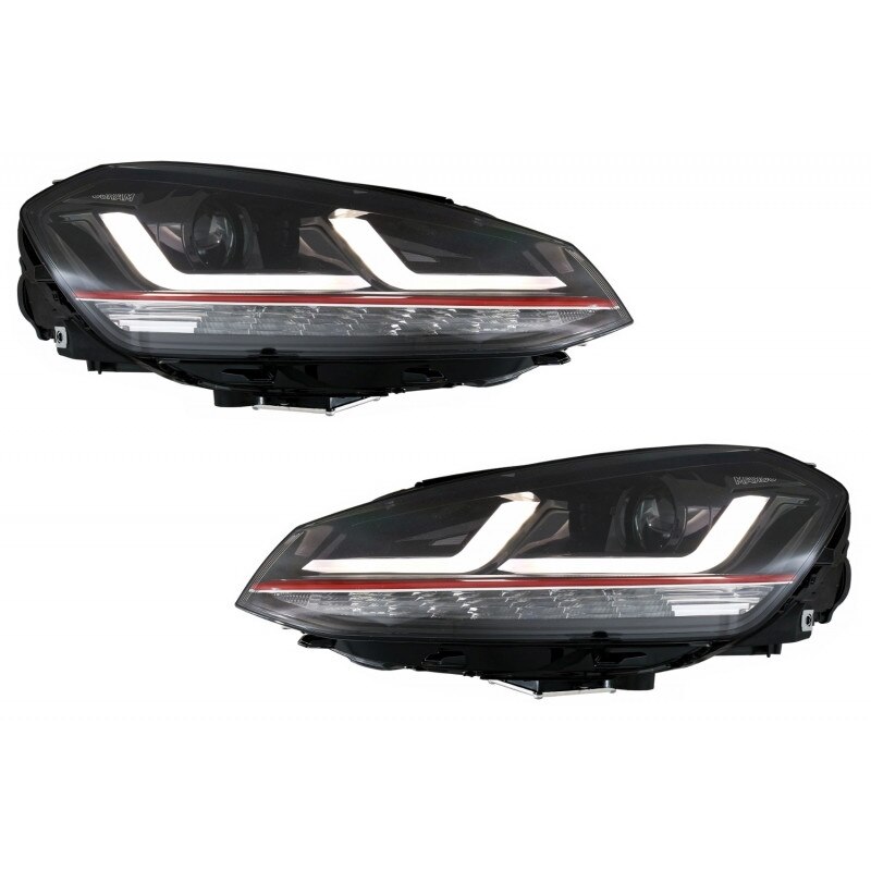 Faruri Osram Full LED compatibil cu VW Golf 7 VII (2012-2017) Rosu GTI LEDriving Halogen