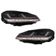 Faruri LEDriving Osram Full LED compatibil cu VW Golf 7 VII 2012-2017 Rosu GTI pentru Faruri Xenon si Pozitie Halogen