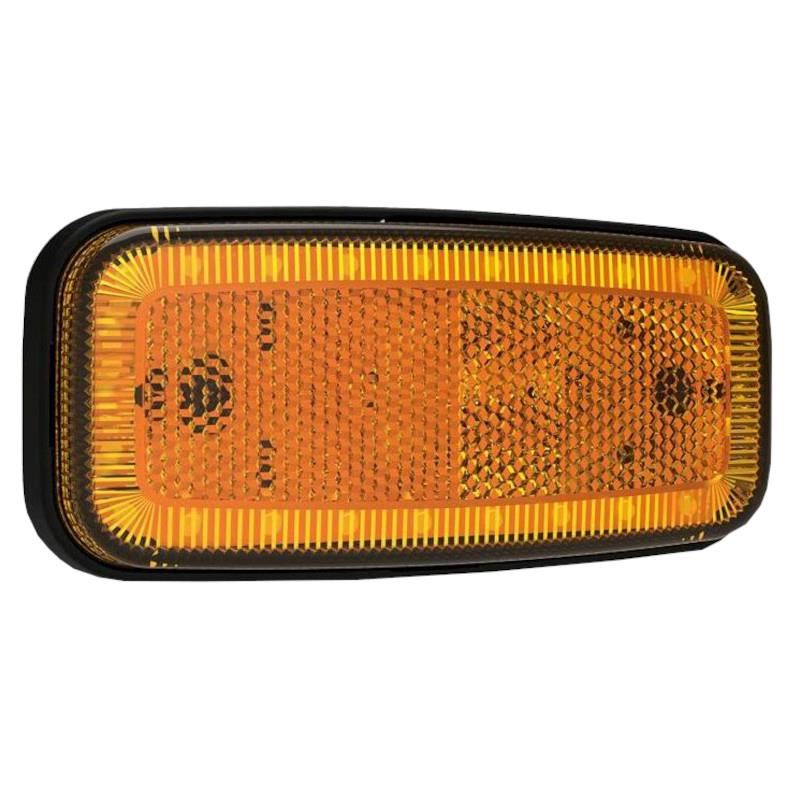 Lampa gabarit 125x60, LED, galbena, FT-075Z Fristom