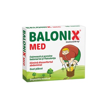 Balonix Med 10 comprimate masticabile Fiterman Balonix Med 10 comprimate masticabile Fiterman