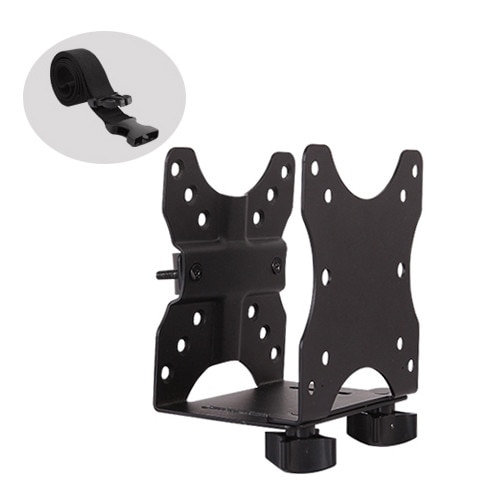 Suport mini PC, Apple mini, Receiver, Blackmount CPB-1, cu prindere VESA