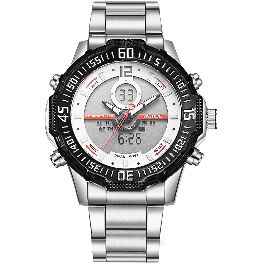 Ceas WEIDE WH6105-2C alb