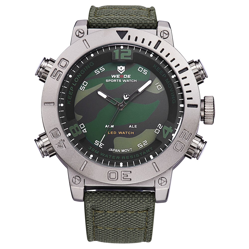 Ceas WEIDE WH6103-3C verde