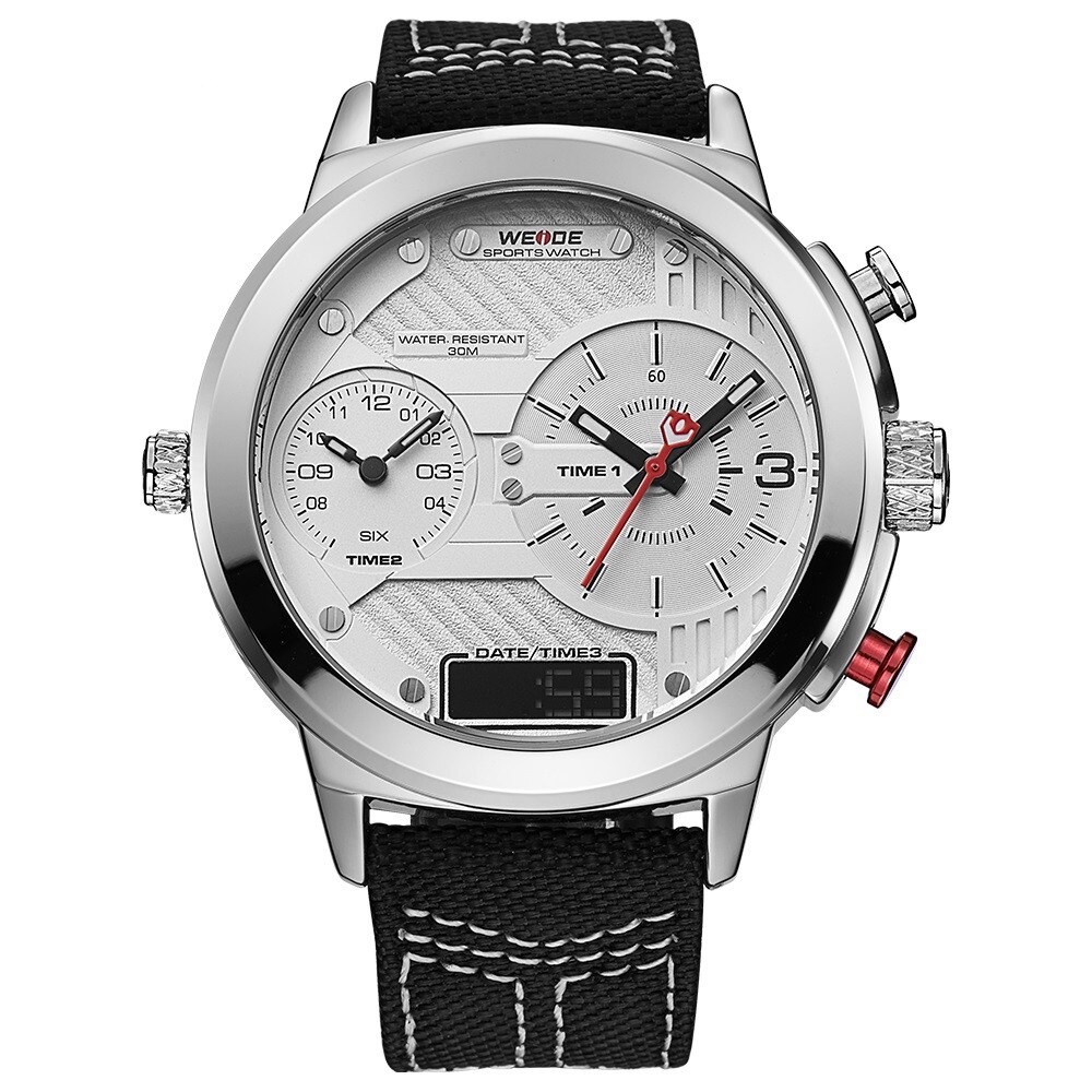 Ceas WEIDE WH6405-2C alb