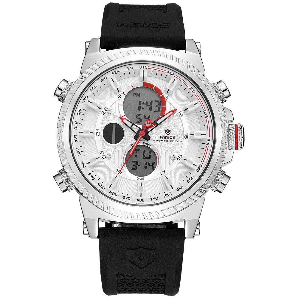 Ceas WEIDE WH6403-2C alb