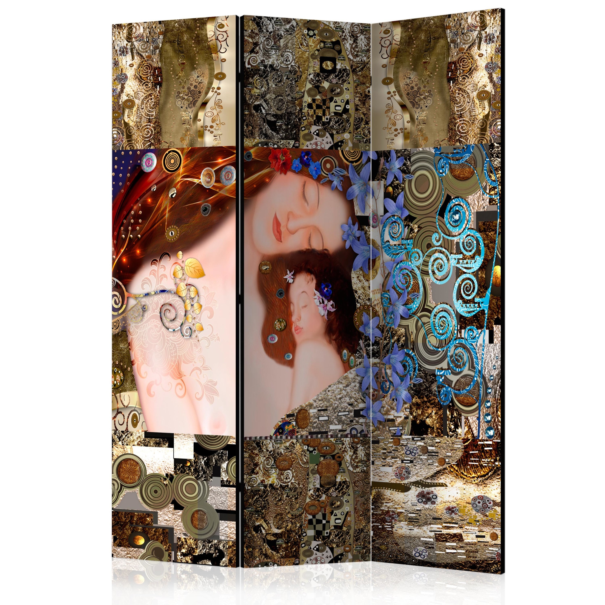 Paravan din 3 parti - ImbratiSarea mamei - 135 x 172 cm