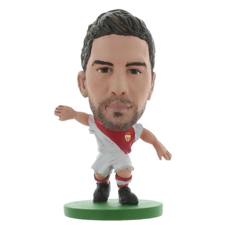 Figurina Soccerstarz As Monaco Joao Moutinho Home Kit