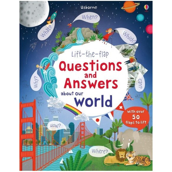 Carte cu activitati –Lift-the-flap Questions and Answers about Our World