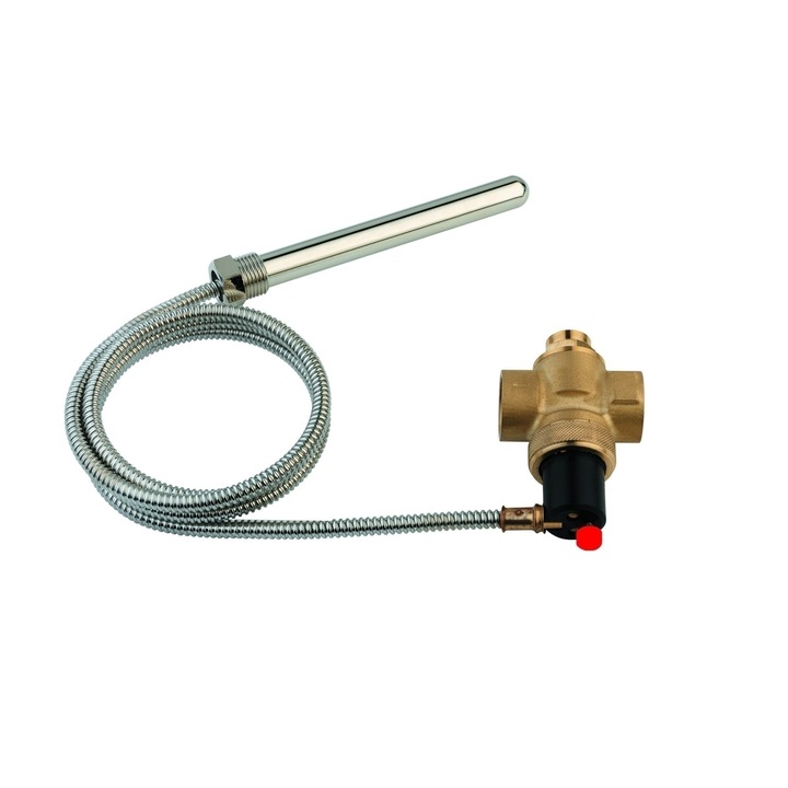 Vana termica de siguranta (descarcare) Herz, PN10, Td=95C, DN20, cod 1 2801 95