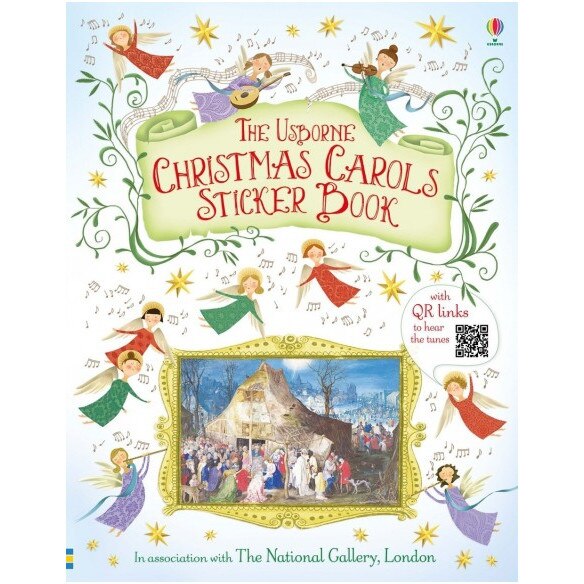 Christmas Carols sticker book, Jane Chisholm