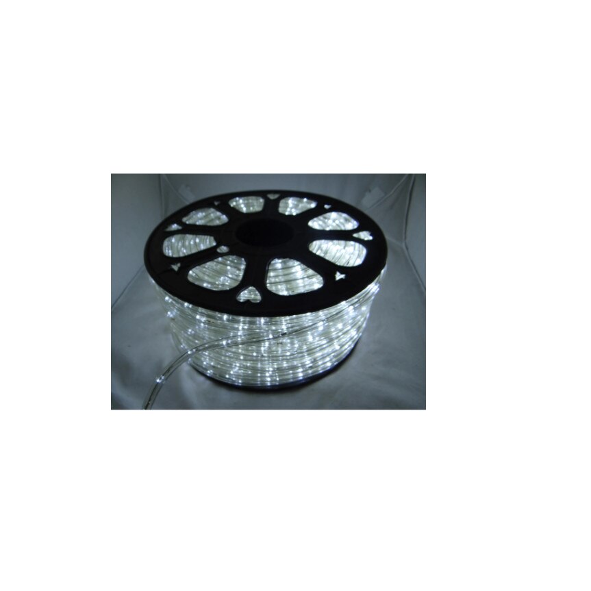 Instalatie Rola led 100 m ALB RECE furtun luminos + alimentator inclus