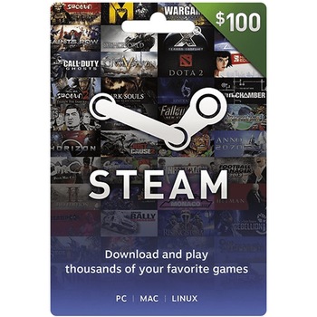 Cod Steam Wallet 100 Euro Cd-Key PC Voucher Cu Scop Multiplu Cod Steam Wallet 100 Euro Cd-Key PC Voucher Cu Scop Multiplu
